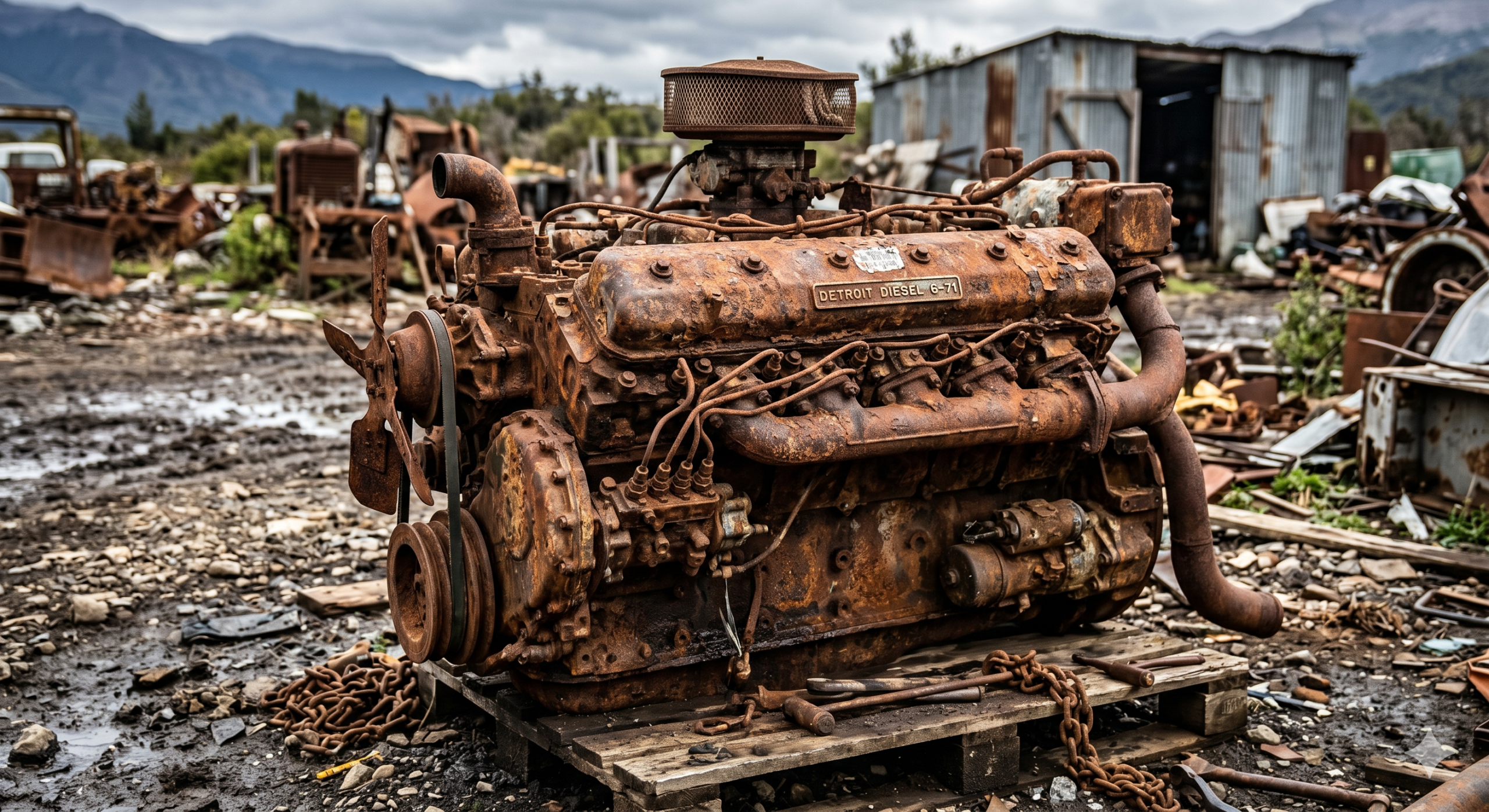 Motor Oxidado